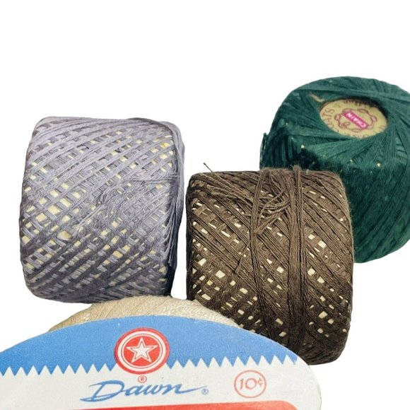 Vintage CANCO Helen Harrison Chicago Black Tin Irises Darling Cotton Leftovers - Picture 12 of 16